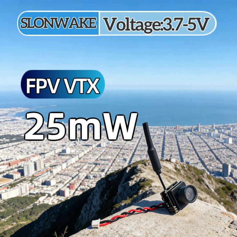 Drone Rc With Camera - Transmissor e Câmera Integrados SLONWAKE FPV