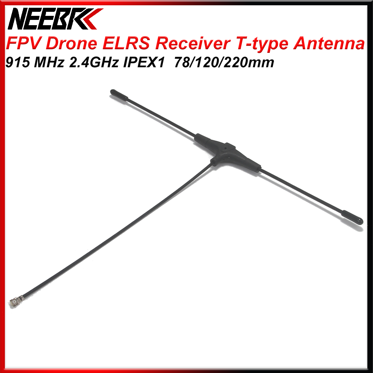 Crossfire Receiver Rx - Drone FPV 915MHz 2.4GHz Antena tipo