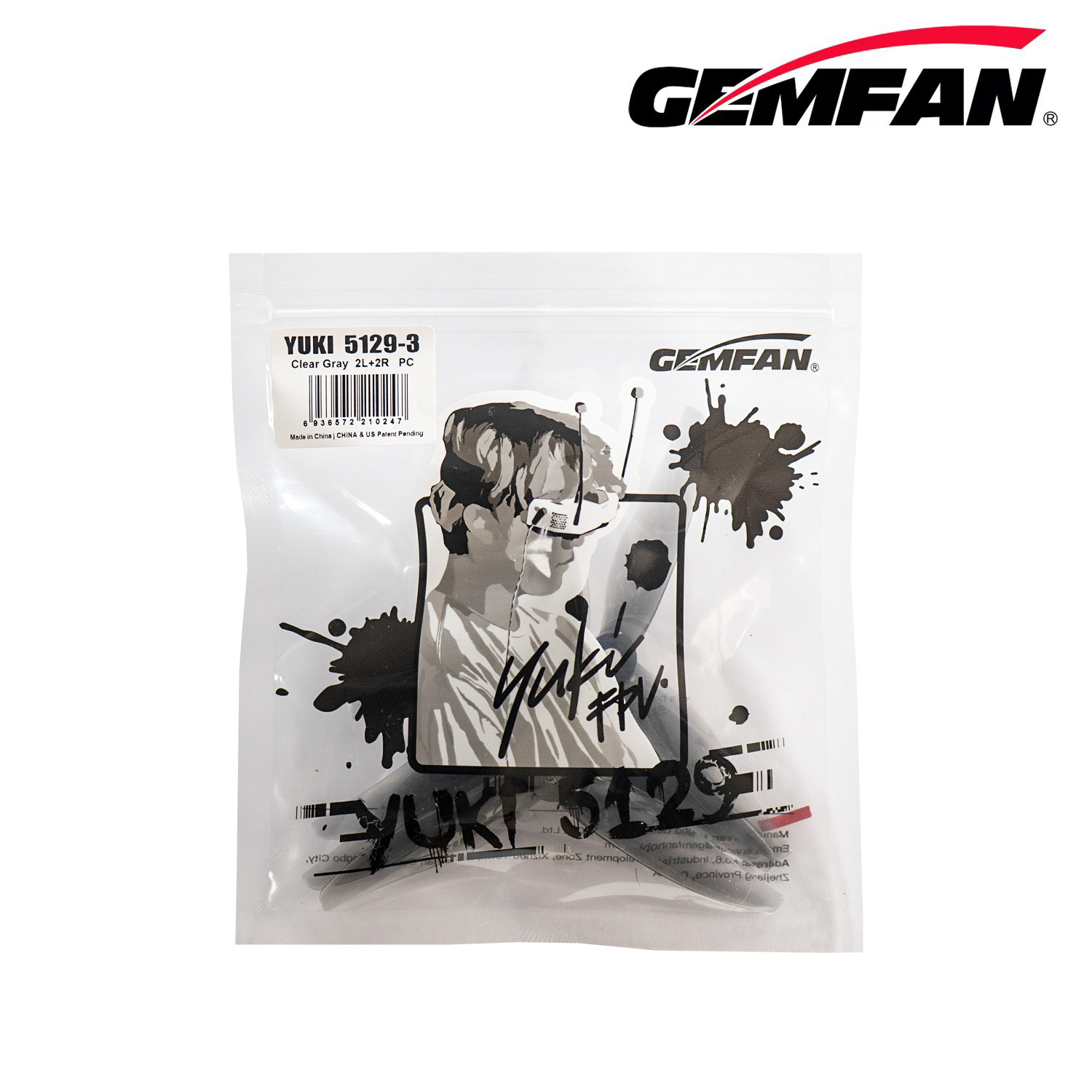 Fpv Racing Motor - Gemfan 5129 5 polegadas 3 lâminas/tri-lâmina