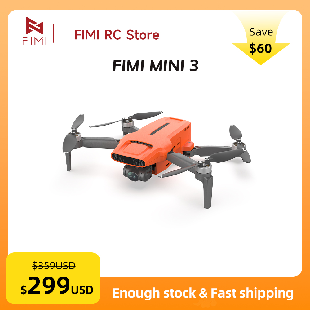Drone Rc Gps - Drone FIMI MINI 3 com Câmera