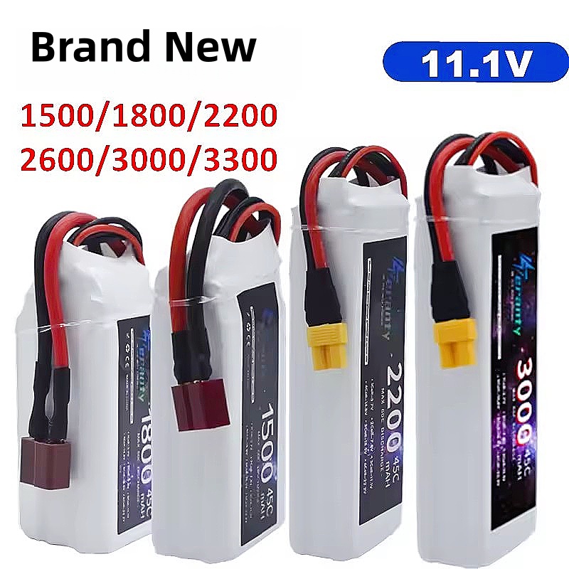 Drone Rc Race - Bateria lipo 11.1v 3s 1500mah 1800mah