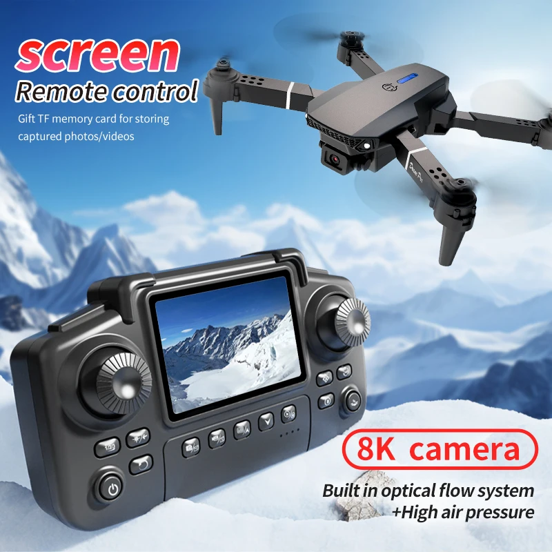 Drone Profissional E88 PRO com - Drone Rc Harness avaliação e preço