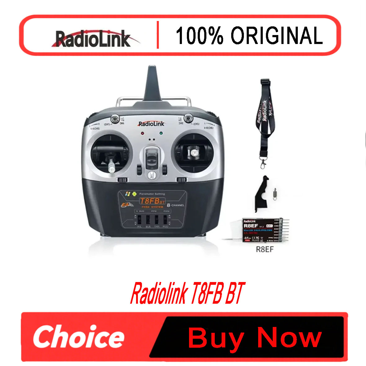 Radiolink T8FB: Controlador RC - Drone Rc Setup avaliação e preço