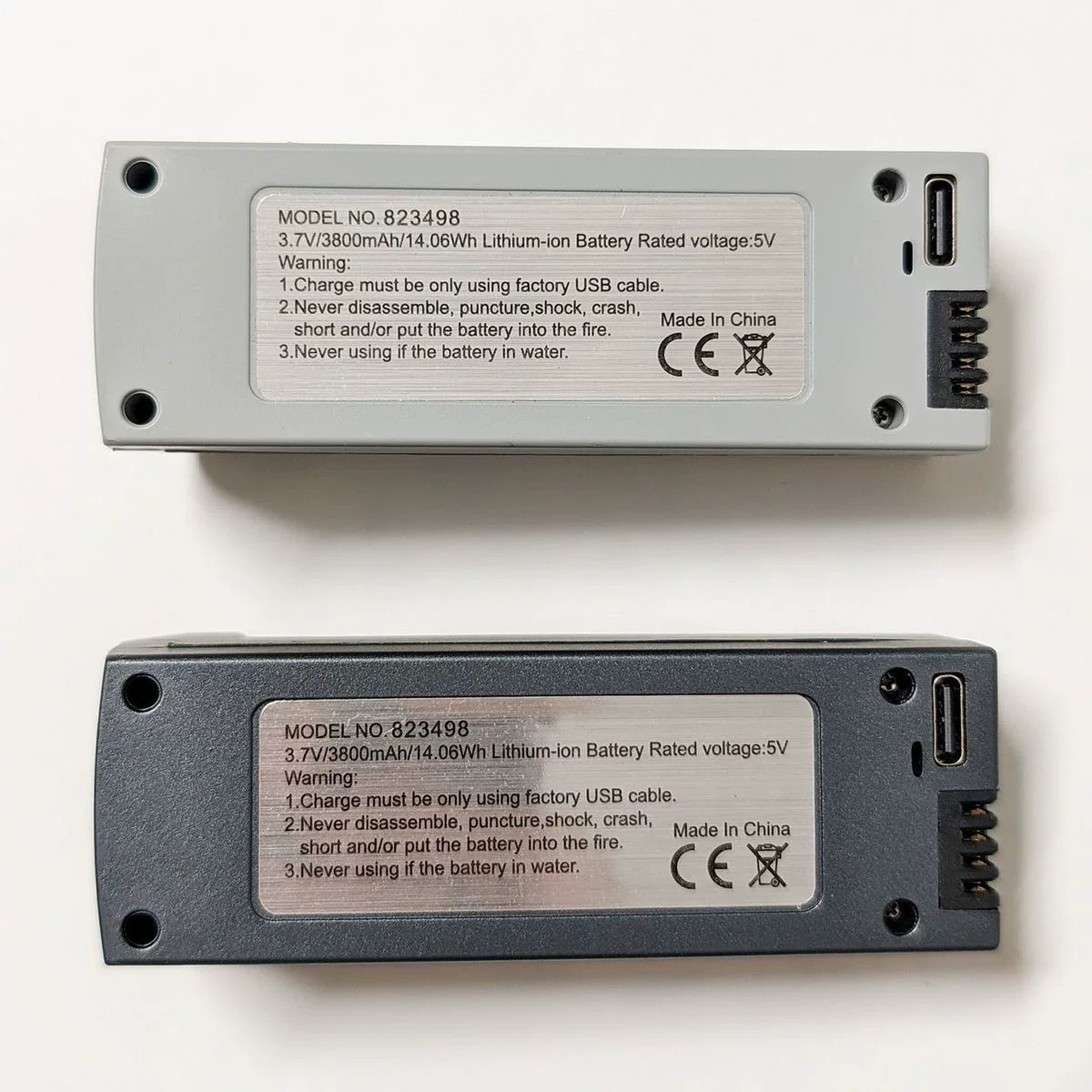 823498 3.7V 3800mAh para B8S S - Drone Zll Rc avaliação e preço