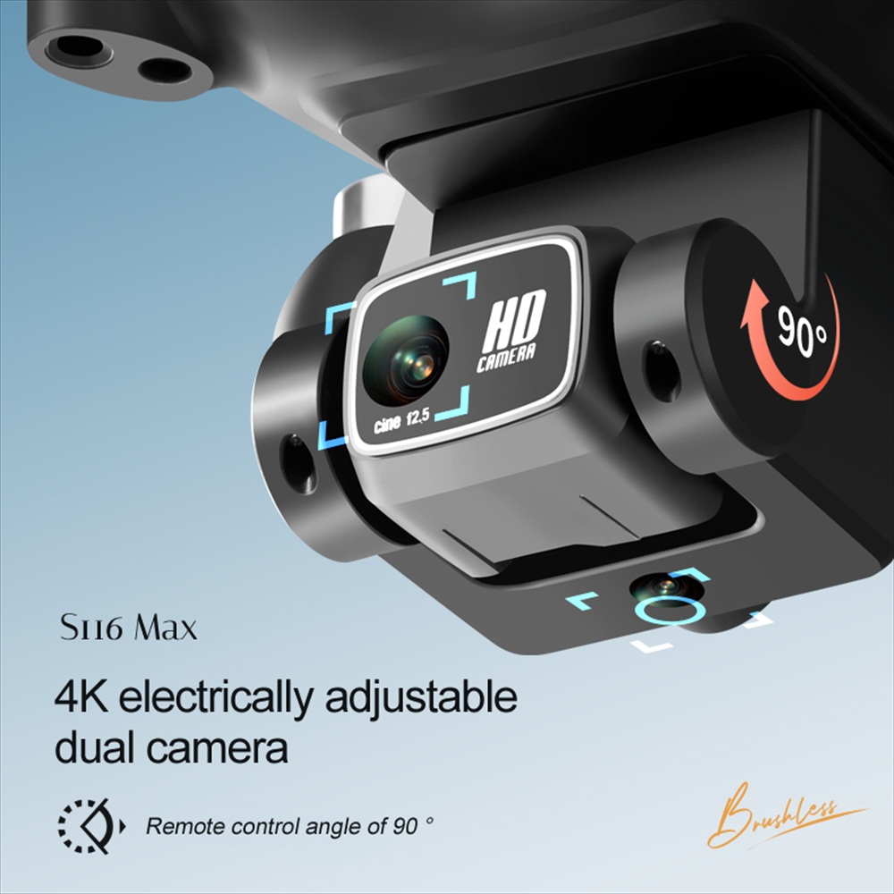 2026 Novo Drone RC S116 MAX se - Drone Rc S116 avaliação e preço