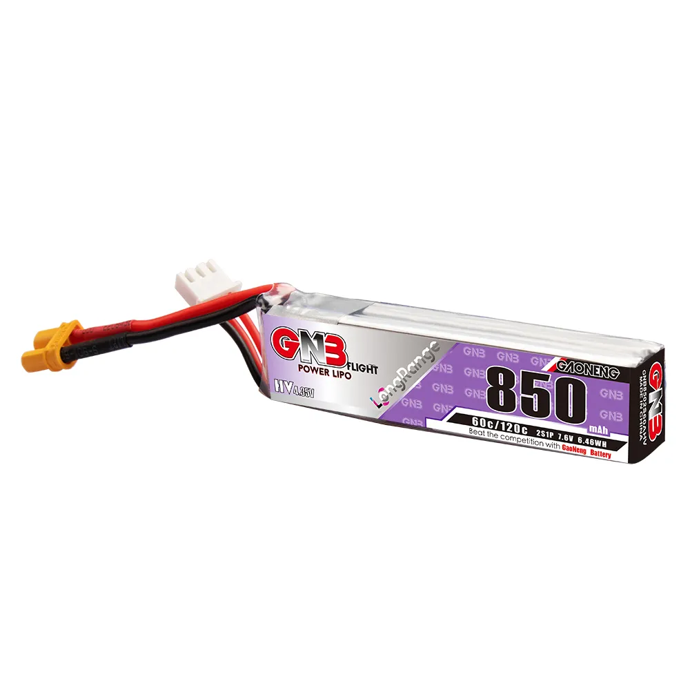 GAONENG GNB LiPo Bateria 850mA - Drone Rc Race avaliação e preço