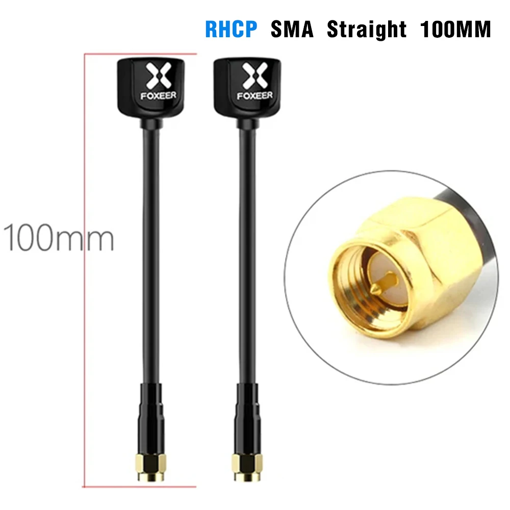 2pcs Foxeer Antena Lollipop 4  - Drone Rc V4 avaliação e preço