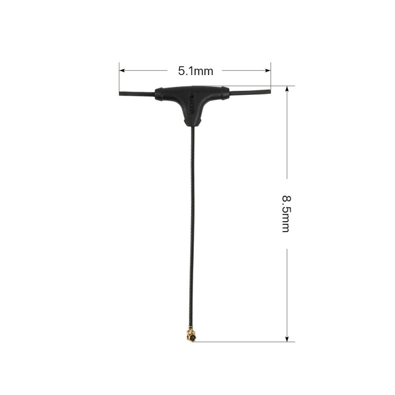 Antena Micro T-Type Long Range - Crossfire Receiver Rx avaliação e preço