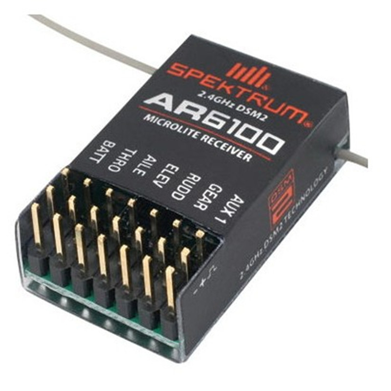 AR6100 DSM2 6CH 2.4GHz Recepto - Plane Drone Rc avaliação e preço